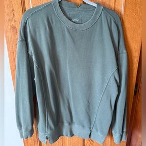 Aerie Olive Crewneck